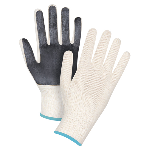 Palm-Coated String Knit Gloves, Poly/Cotton, Single Sided, 7 Gauge, X-Large Kelford