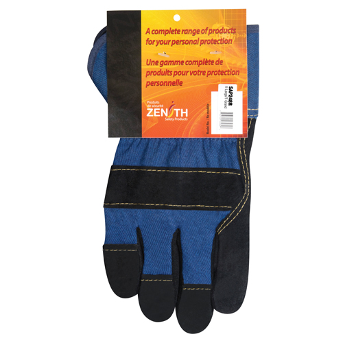 Gants d'ajusteur doubl&eacute;s pour l'hiver &agrave; chaleur sup&eacute;rieure, T-Grand, Paume en Cuir de vache refendu, Doublure en Thinsulate Kelford