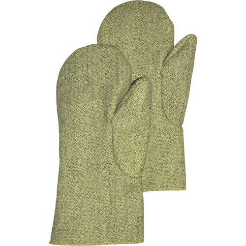 Carbo-King Heat Protective Mitts, Aramid, Large, Protects Up To 2100° F (1149° C) Kelford