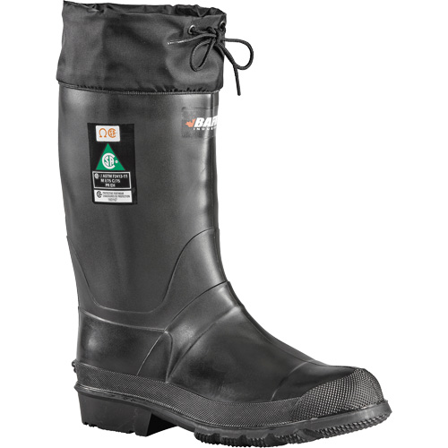 Refinery Boots, Oarprene Rubber, Steel Toe, Puncture Resistant Sole, Size 6 Kelford