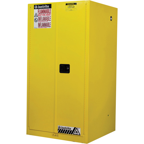 Sure-Grip&reg; Ex Flammable Storage Cabinets, 60 gal., 2 Door, 34" W x 65" H x 34" D Kelford
