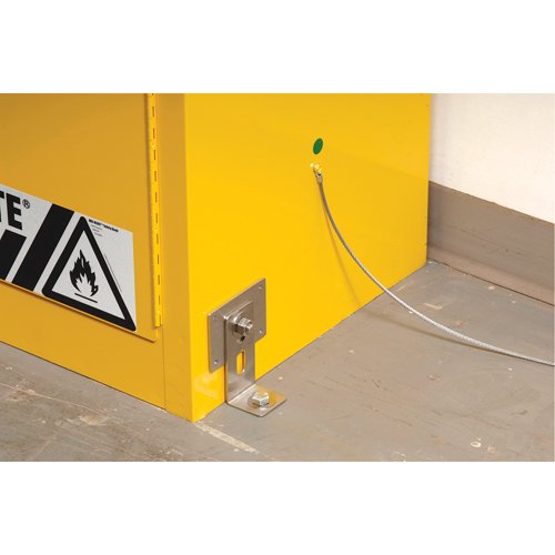 Seismic Bracket for Sure-Grip&reg; Ex Flammable Storage Cabinet Kelford