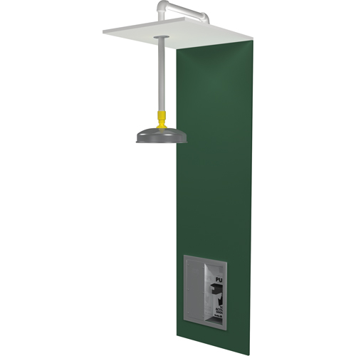 Barrier Free Recess-Mounted Emergency Shower Stations, Wall-Mount Kelford