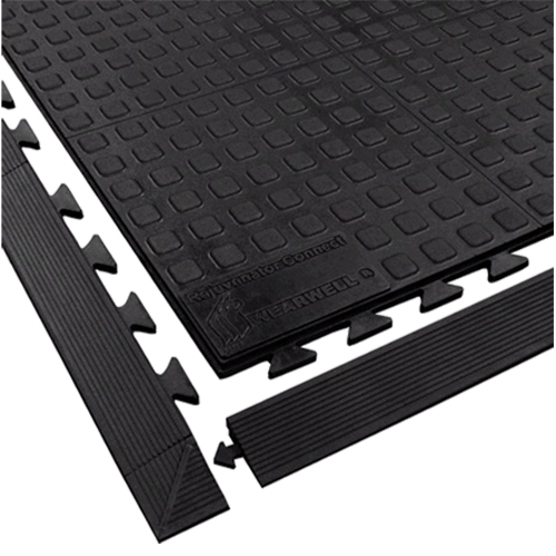 Tapis Rejuvenator Connect No. 502, Polyur&eacute;thane, 3-1/4' la c, 3-1/4' lo, 5/8" &eacute;paisseur, Jaune Kelford