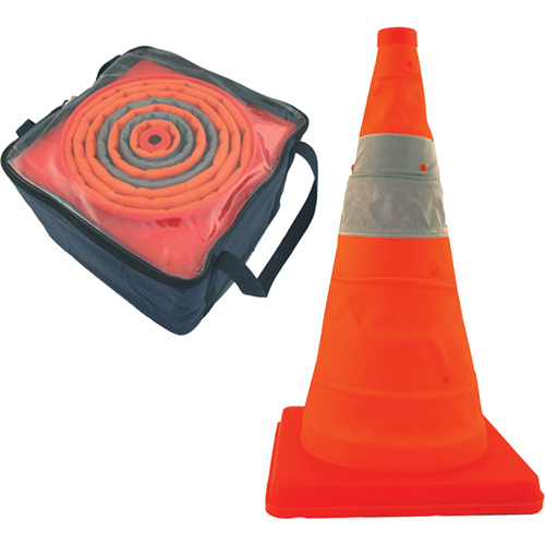 Pack & PopCollapsible Cones, 28" H, Orange Kelford