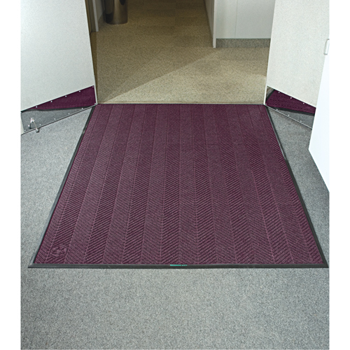 Tapis Waterhog Eco Elite, Essuie-pieds/grattoir, 3' x 20' x 3/8", Marron Kelford