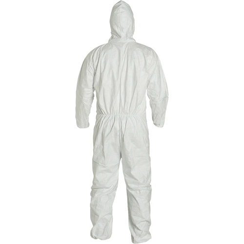 Hooded Coveralls, 2X-Large, White, Tyvek&reg; 400 Kelford