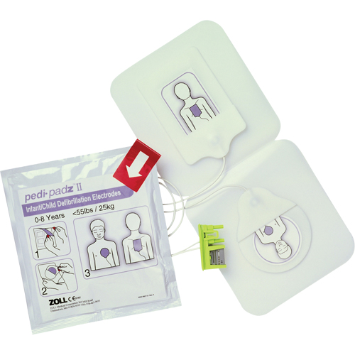 Pedi-Padz&reg; II Electrodes, Zoll AED Plus&reg; For, Class 4 Kelford