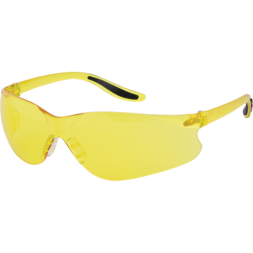 Z500 Series Safety Glasses, Amber Lens, Anti-Scratch, ANSI Z87+/Meets/Exceeds CSA Z94.3 Kelford