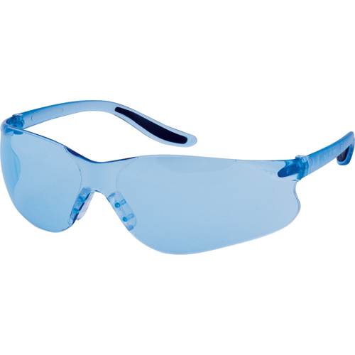 Z500 Series Safety Glasses, Blue Lens, Anti-Scratch, ANSI Z87+/Meets/Exceeds CSA Z94.3 Kelford