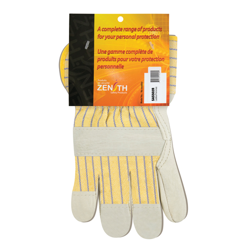 Standard-Duty Dry-Palm Fitters Gloves, Ladies, Grain Cowhide Palm, Cotton Inner Lining Kelford