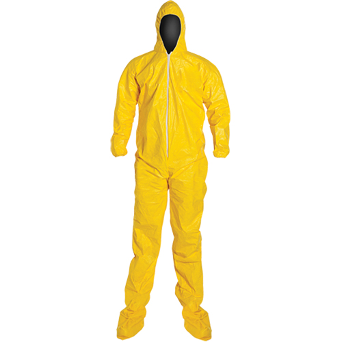 Tychem&reg; 2000 Coveralls, 2X-Large, Yellow Kelford