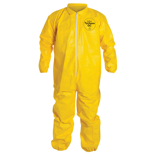 Coveralls, Tychem&reg; 2000, 2X-Large, Yellow Kelford