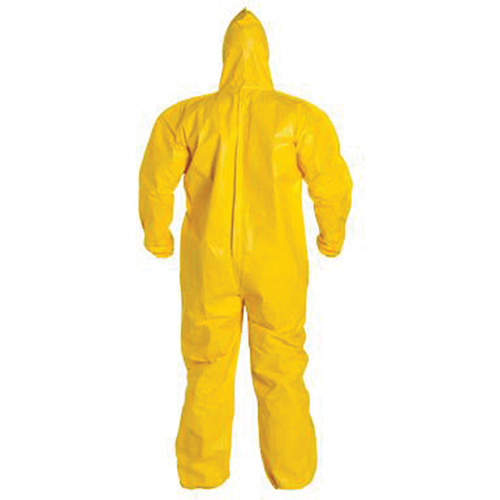 Hooded Coveralls, Tychem&reg; 2000, 3X-Large, Yellow Kelford