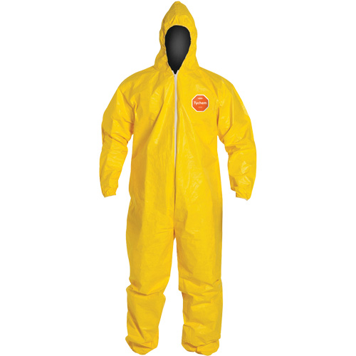 Tychem&reg; 2000 Coveralls, 2X-Large, Yellow Kelford