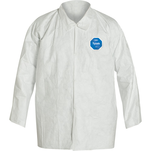 Shirt, Tyvek&reg; 400, 2X-Large, White Kelford