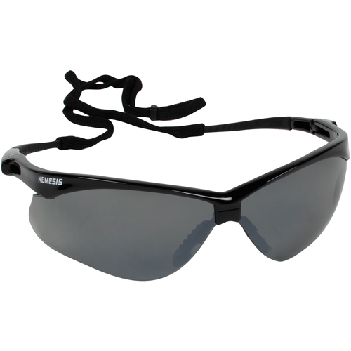 KleenGuard Nemesis Safety Glasses, Mirror/Grey/Smoke Lens, Anti-Scratch, ANSI Z87+/Meets/Exceeds CSA Z94.3 Kelford