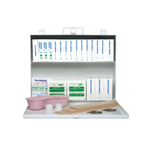 Recharge pour trousse de luxe &agrave; la r&eacute;glementation de premiers soins, WSIB Ontario, Classe 1 Kelford