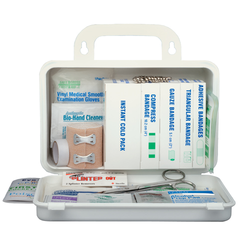Recharge pour trousse de luxe &agrave; la r&eacute;glementation de premiers soins, WSIB Ontario, Classe 1 Kelford