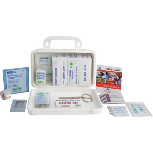 Ontario Specialty Kit - Truck First Aid Kit, Class 1 Medical Device, Metal Box Kelford