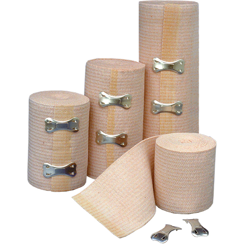 Bandages compressifs a/support &eacute;lastique, 67" lo x 3" la, Classe 1 Kelford