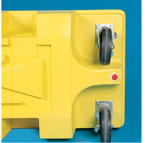 Poly-Spillcart Cart, 66.5" L x 29" W x 43.9" H, 57 US gal. Spill Cap. Kelford