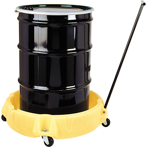 Socles roulants Spill Scooter, 35" dia. x 9" h, Cap. de d&eacute;versement 11 gal. US Kelford