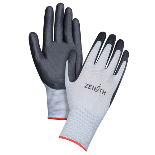Lightweight Breathable Coated Gloves, 7/Small, Foam Nitrile Coating, 13 Gauge, Polyester Shell Kelford