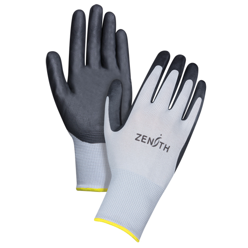 Gants l&eacute;gers enduits et respirants, 11/2T-Grand, R&ecirc;vetement Mousse de nitrile, Calibre 13, Enveloppe en Polyester Kelford