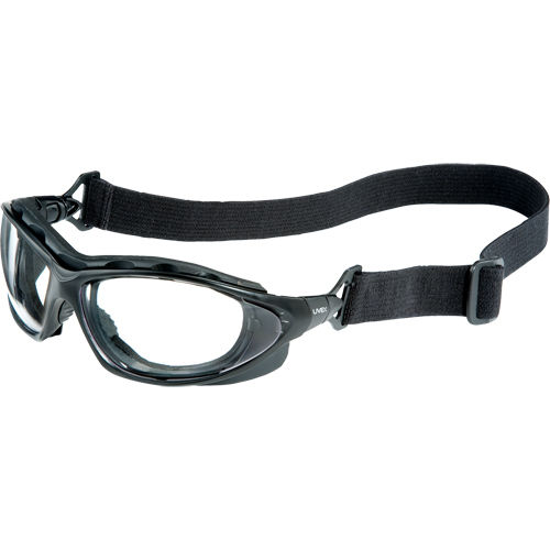 Uvex&reg; Seismic&reg; Safety Goggles, Clear Lens, Anti-Scratch, Closed Vent Kelford