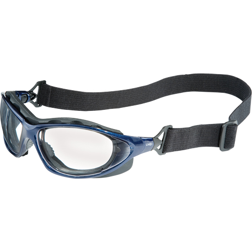 Uvex HydroShield&reg; Seismic&reg; Safety Goggles, Clear Lens, Anti-Fog/Anti-Scratch, Closed Vent Kelford