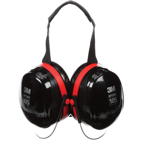 Serres-t&ecirc;tes de s&eacute;rie Peltor Optime 105, Cordon cervical, 29 NRR dB Kelford