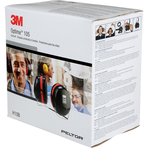Serres-t&ecirc;tes de s&eacute;rie Peltor Optime 105, Cordon cervical, 29 NRR dB Kelford