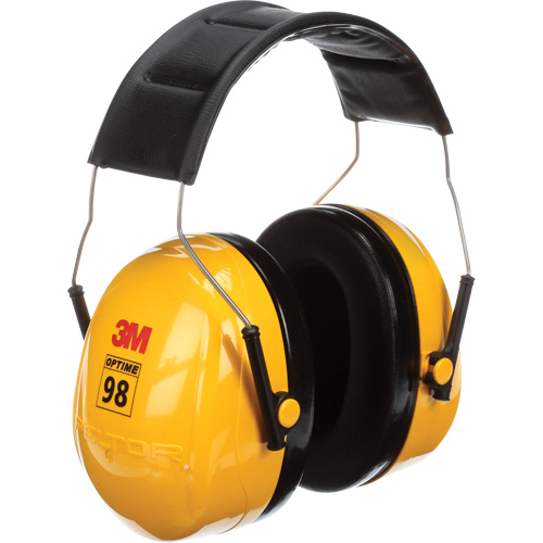 Peltor Optime 98 Series Earmuffs, Headband, 25 NRR dB Kelford