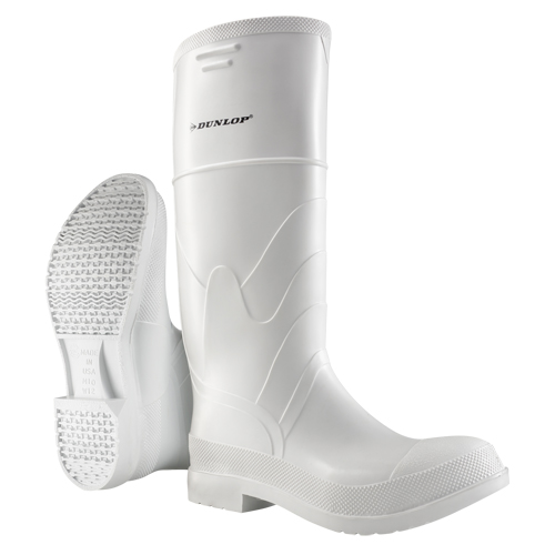 White Boots, PVC, Size 6 Kelford