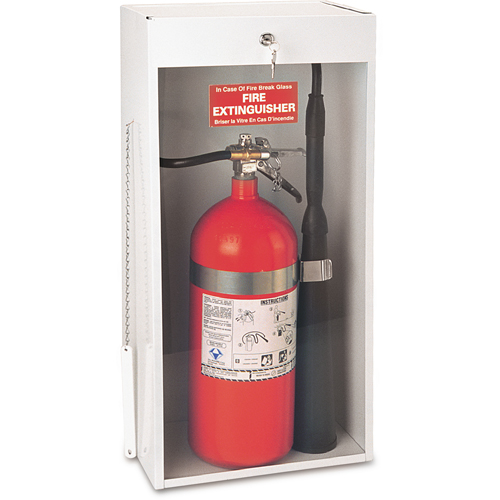 Surface-Mounted Fire Extinguisher Cabinets, 14.125" W x 30.125" H x 9.0625" D Kelford