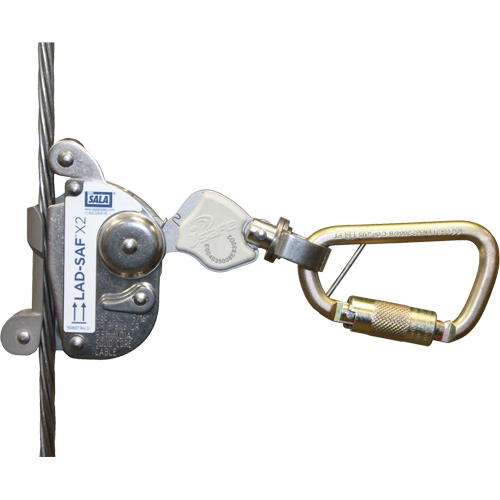 Lad-Saf X2 Detachable Cable Sleeve, 5/8"/3/8" Rope Diameter Kelford