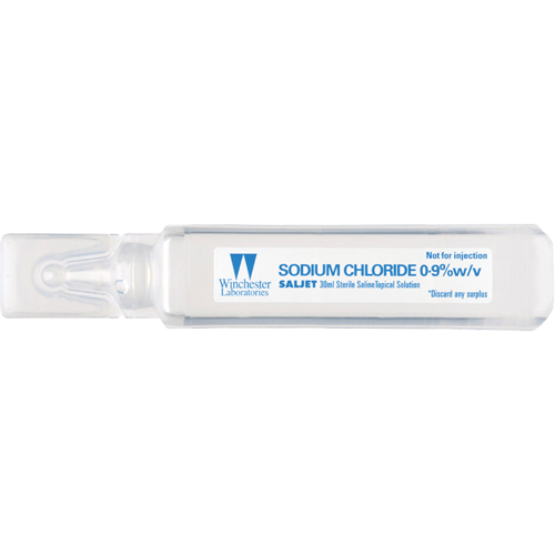 Solution saline Saljet, dose unique, 1,01 oz Kelford