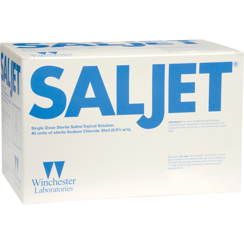Solution saline Saljet, dose unique, 1,01 oz Kelford