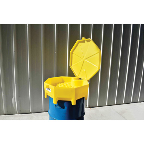 Global Ultra-Drum Funnel with Cover, 5 gal. Kelford