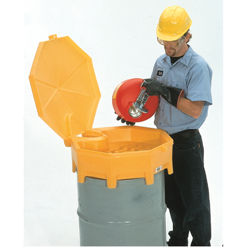 Global Ultra-Drum Funnel with Cover, 5 gal. Kelford