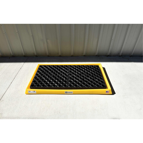 Plateaux Ultra-Containment Tray, 54" lo x 29,8" la x 3,5" h, Cap. de d&eacute;versement 14 gal. US Kelford
