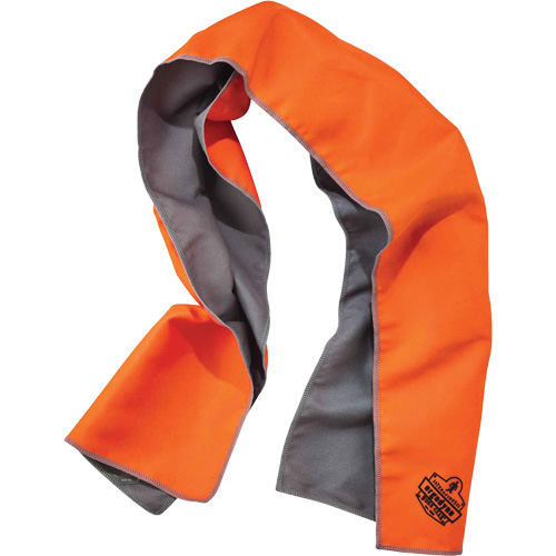 Chill-Its&reg; 6602MF Microfiber Cooling Towel, Hi-Vis Orange Kelford