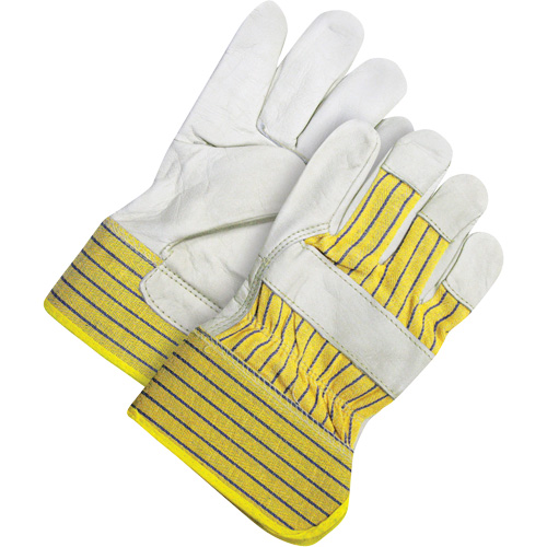 Classic Fitter Gloves, One Size, Grain Cowhide Palm, Fleece Inner Lining Kelford