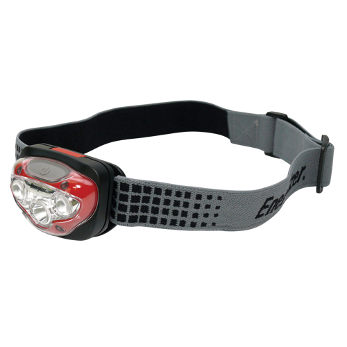 Lampe frontale industrielle HD Vision, DEL, 300 lumens, 4,33 hres de fonctionnement, piles AAA Kelford