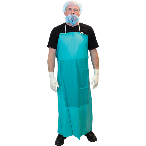PVC Aprons, PVC, Green, 36" W x 50" L Kelford