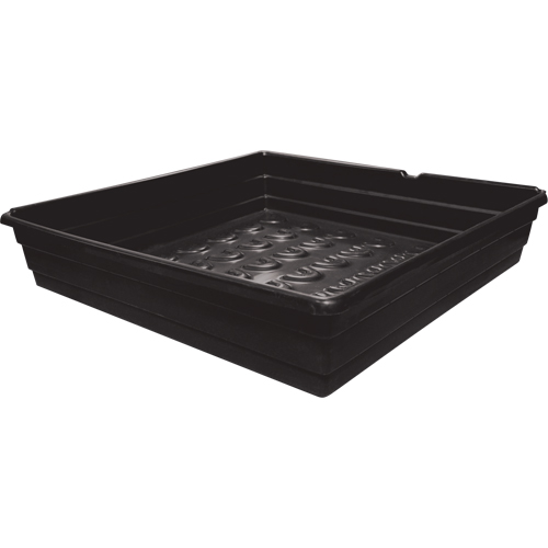 Drum Decks, 30.5" L x 29.5" W x 6" H, 17 US gal. Spill Capacity Kelford