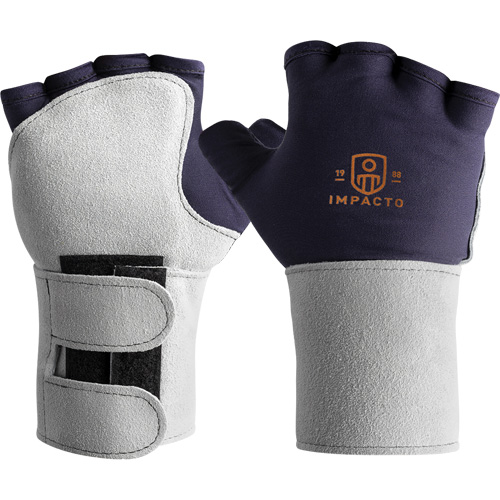 Anti-Impact Glove With Wrist Support, Small, Synthetic Palm, Slip-On Cuff Kelford
