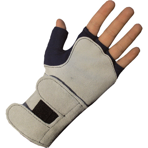 Anti-Impact Glove With Wrist Support, Small, Synthetic Palm, Slip-On Cuff Kelford