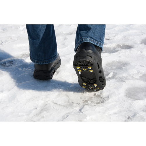 Heavy-Duty Anti-Slip Ice Cleats, Steel, Stud Traction, Medium Kelford